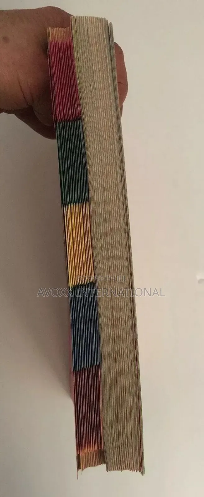 Avery Write-on Plain 5 Tab Assort Dividers for Ring Binder.