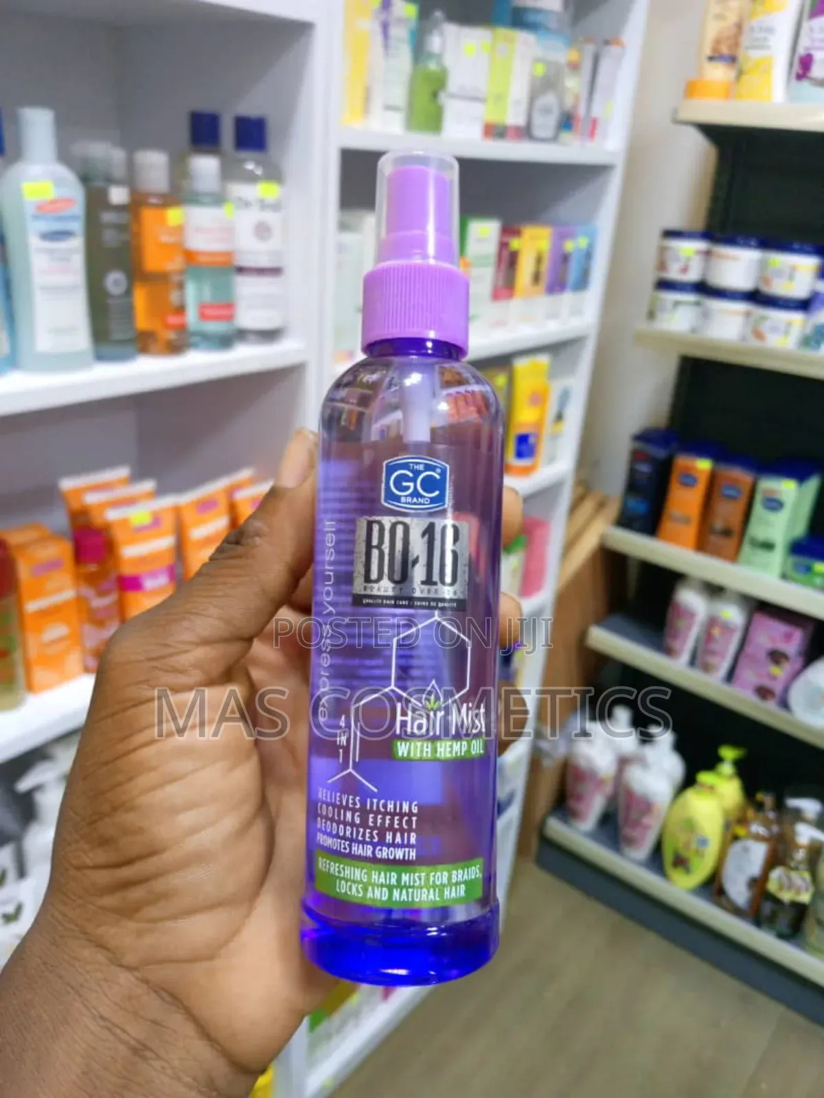 Bo16 Hair Mist Only Purple Available