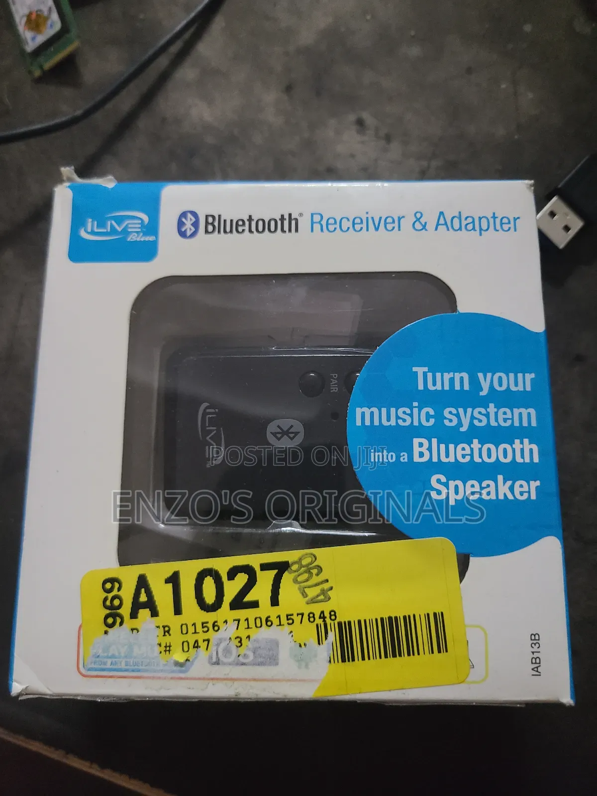 Ilive Bluetooth Audio Receiver Adapter High Sound Quality