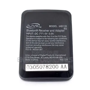 Ilive Bluetooth Audio Receiver Adapter High Sound Quality