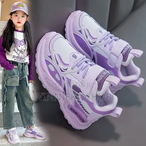 Girls Purple Sneakers