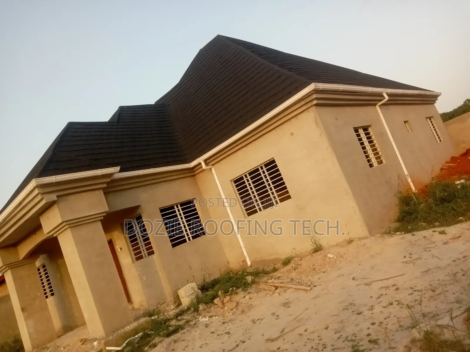 Stone Coated Installation and Water Connector