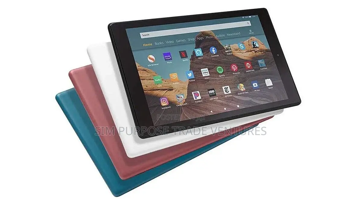 New Amazon Fire HD 10 64 GB Black