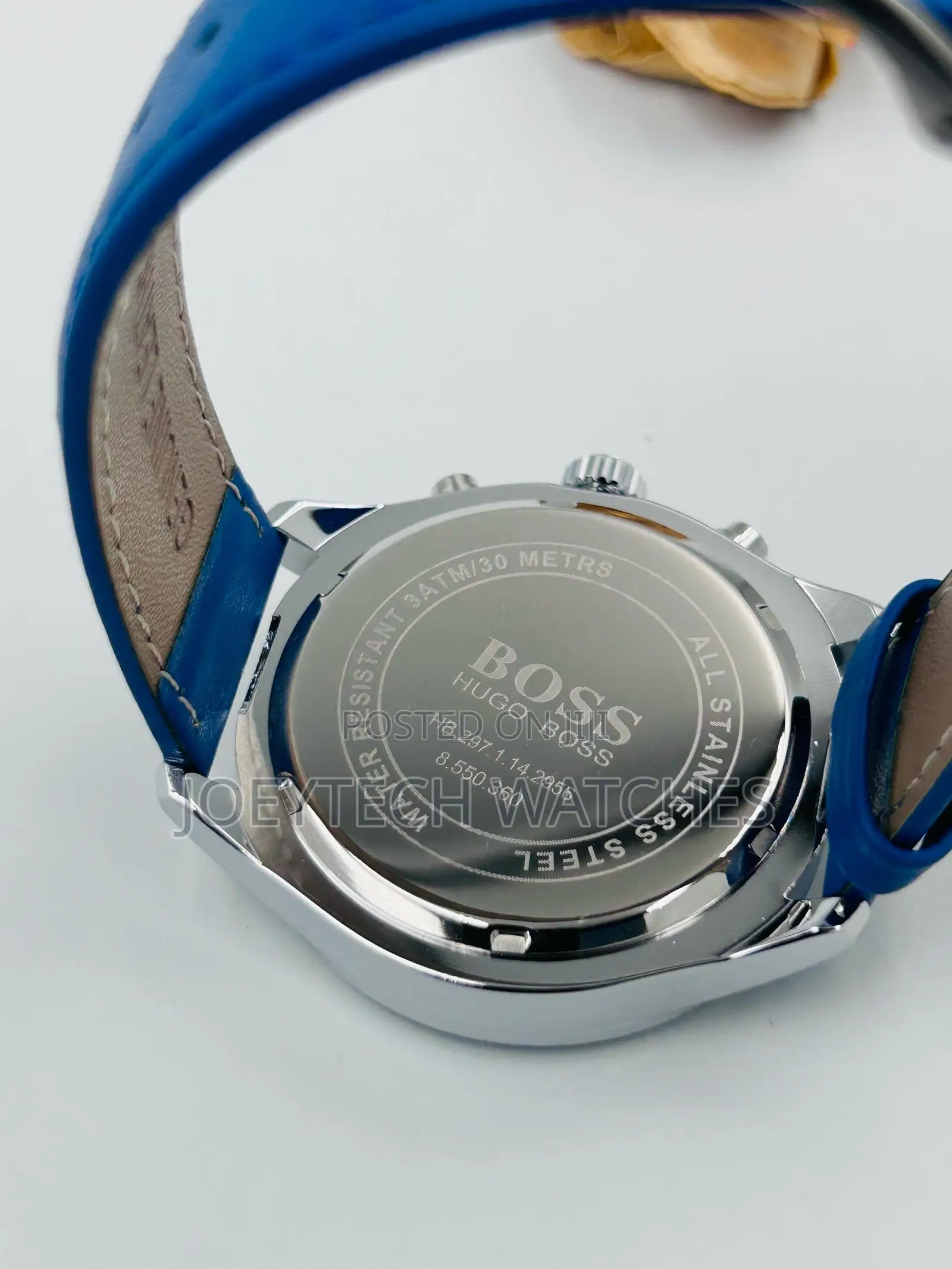 Blue Strap Hugo Boss Timepiece