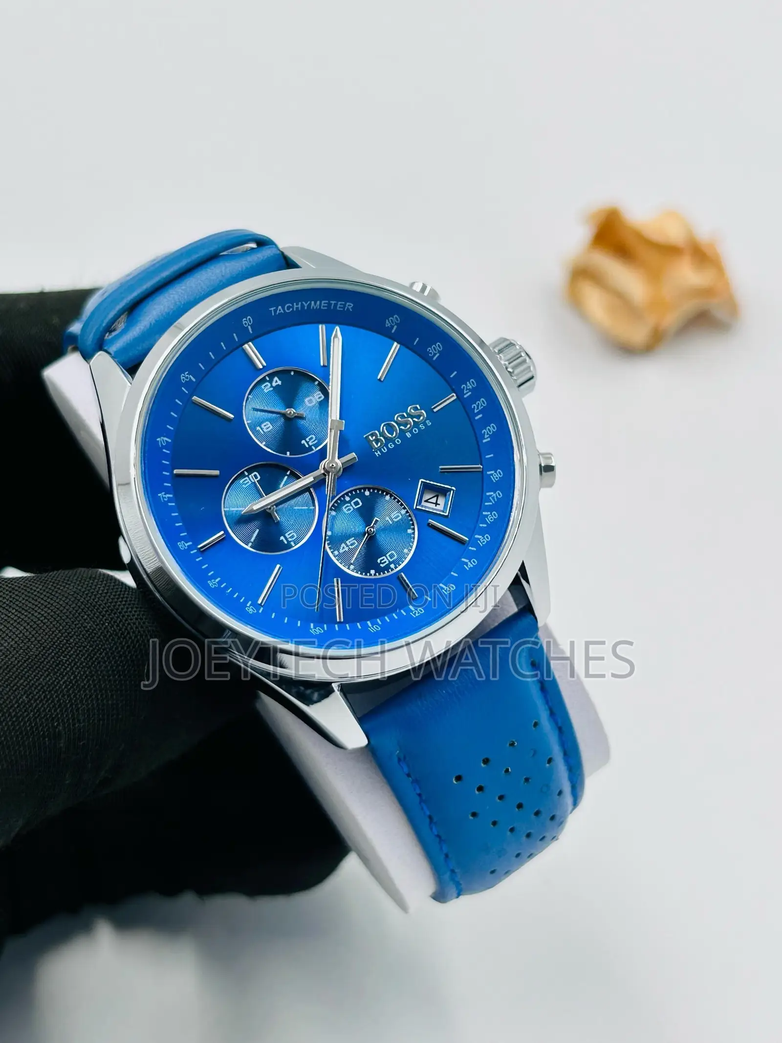 Blue Strap Hugo Boss Timepiece