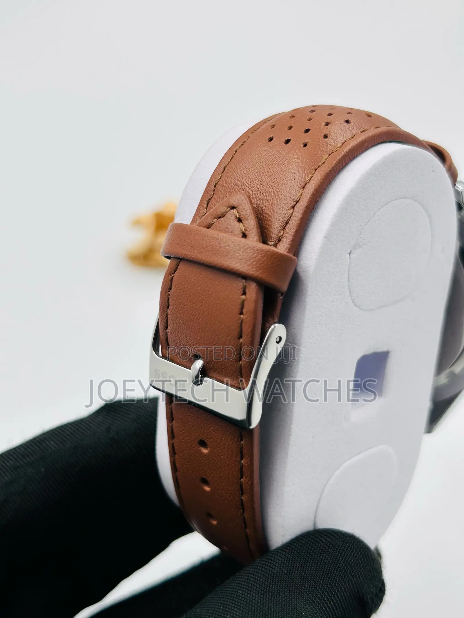 Brown Strap Hugo Boss Leather Watch