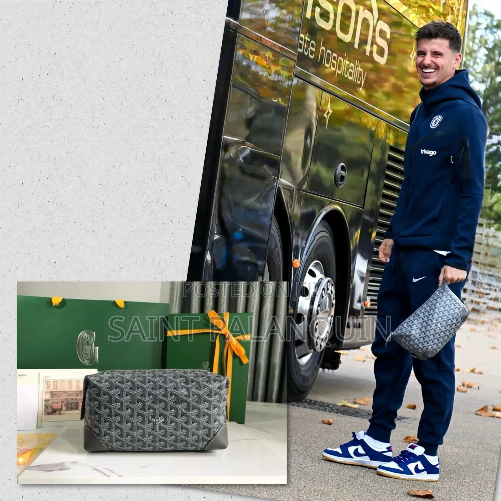 Goyard 25 Bowling Toiletry Bag