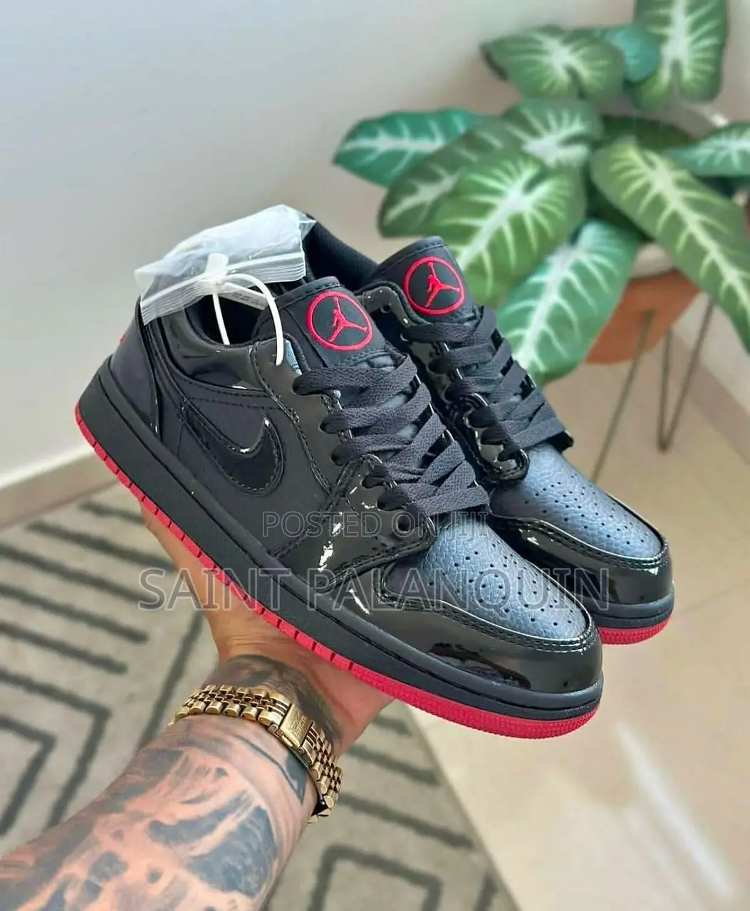 Air Jordan One Black Red Patent