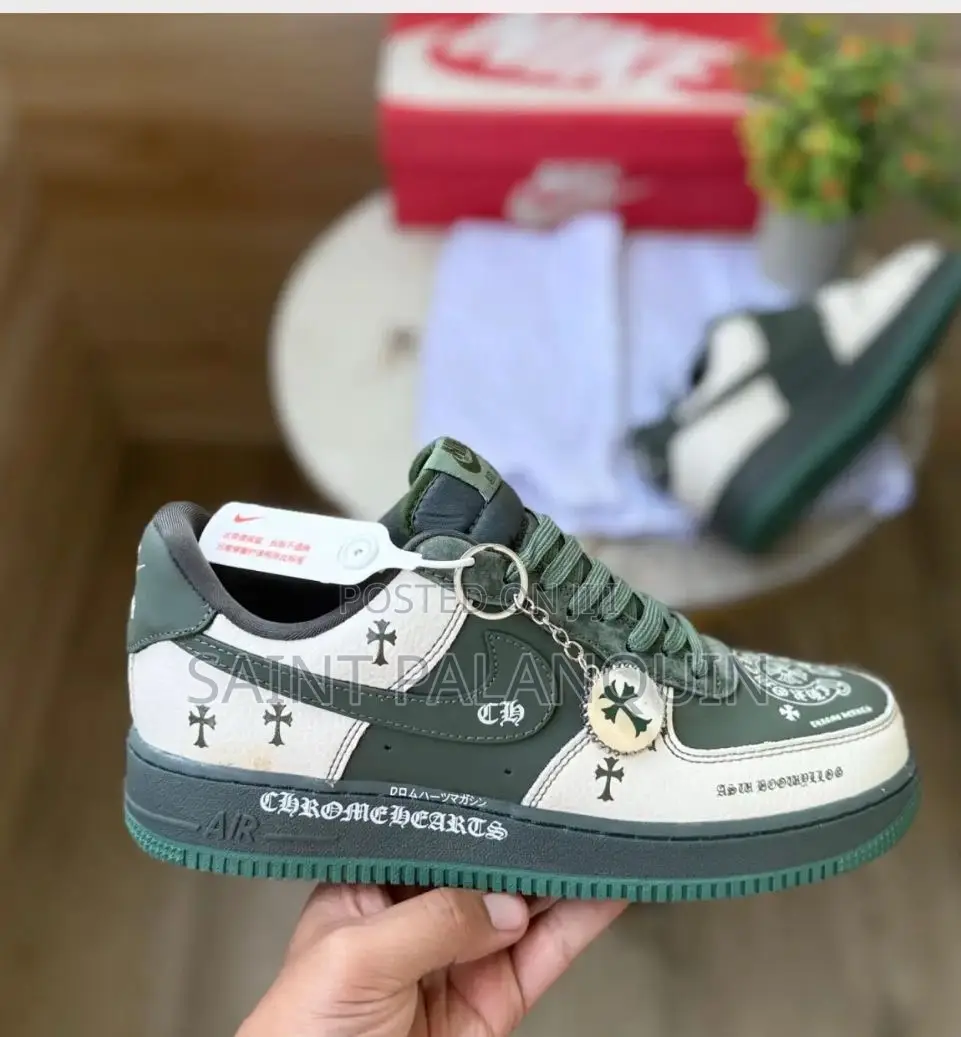 Nike Airforce One Chrome Heart