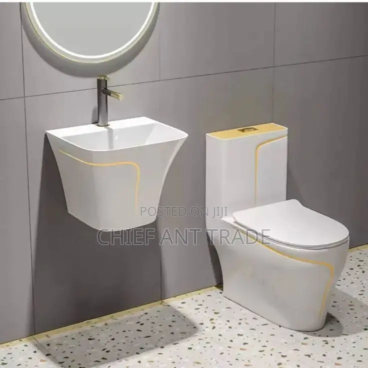 Toilet Seat Wc With Basin Gw06
