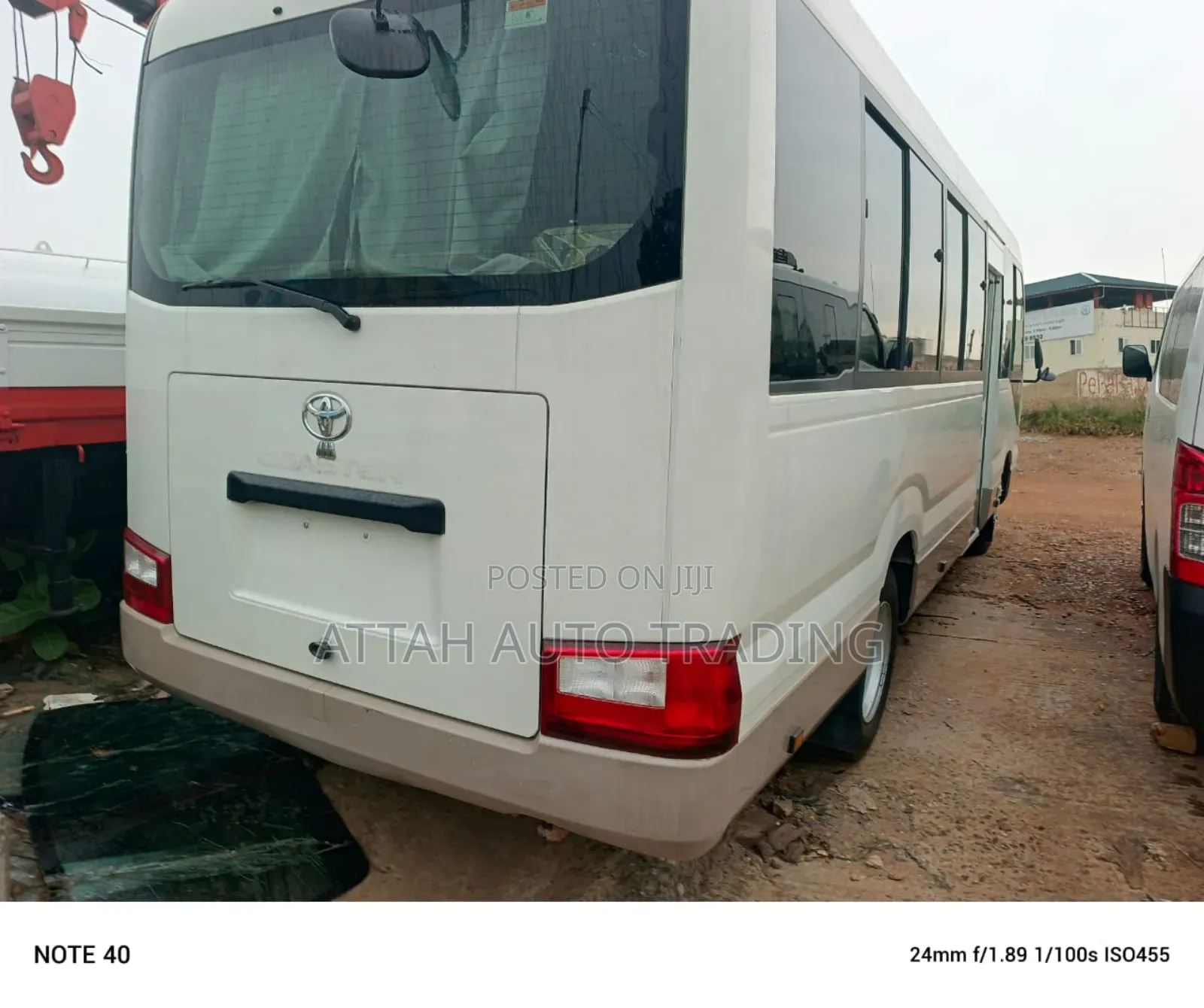 Toyota Coaster 2017 White