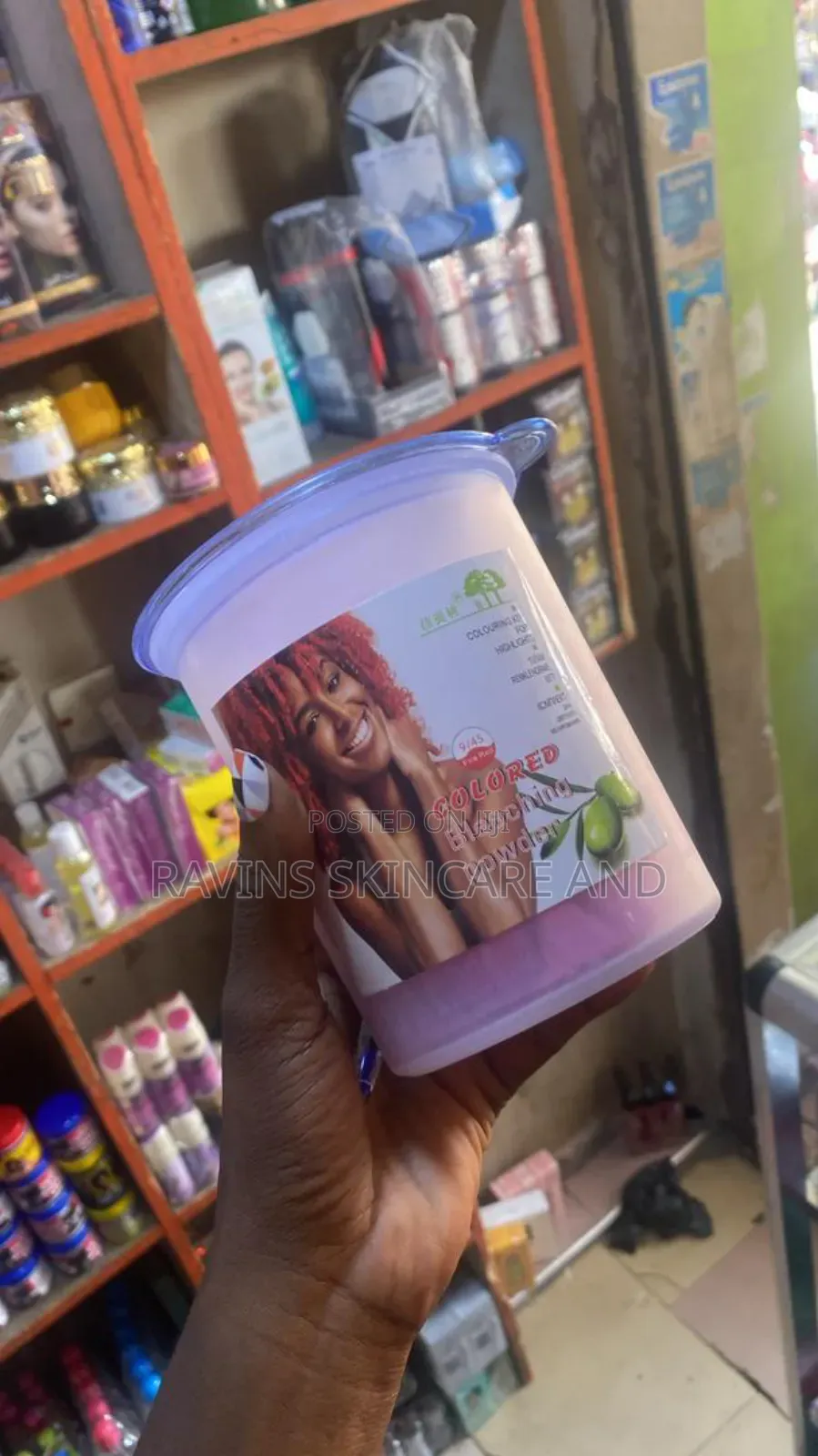 Hair Dye; Bleaching Powder: Colors Available