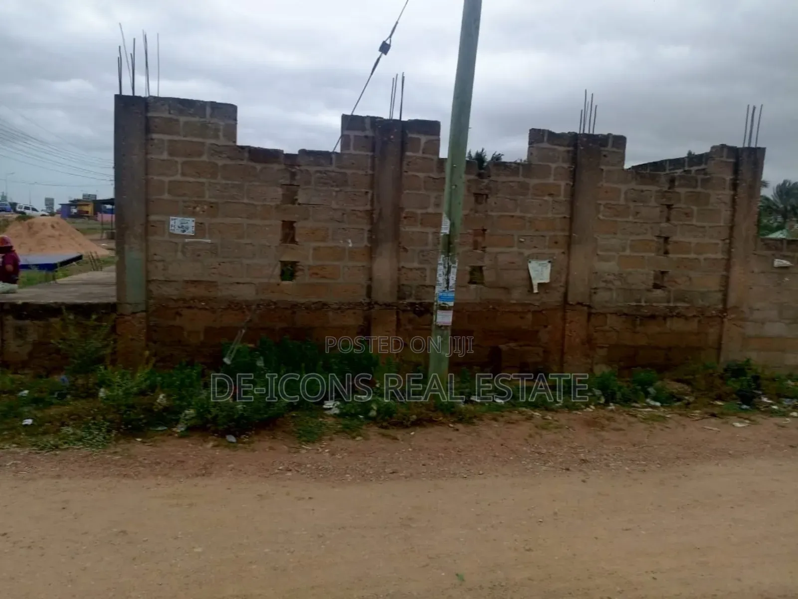 2 Plots With 6 Shops Commercial in Kasoa 4 Sale