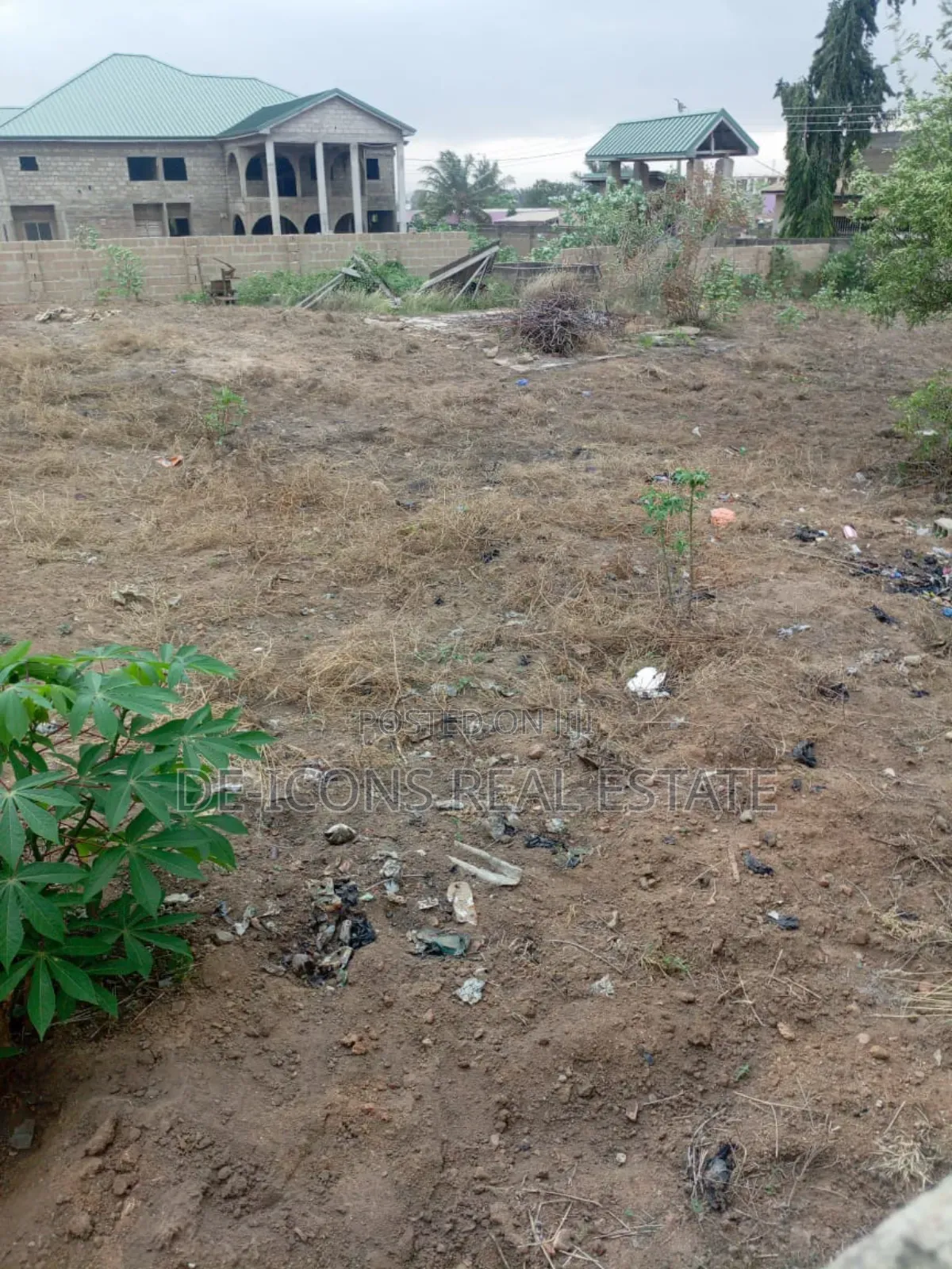 2 Plots With 6 Shops Commercial in Kasoa 4 Sale