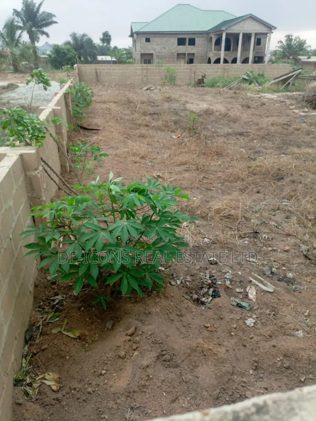 2 Plots With 6 Shops Commercial in Kasoa 4 Sale