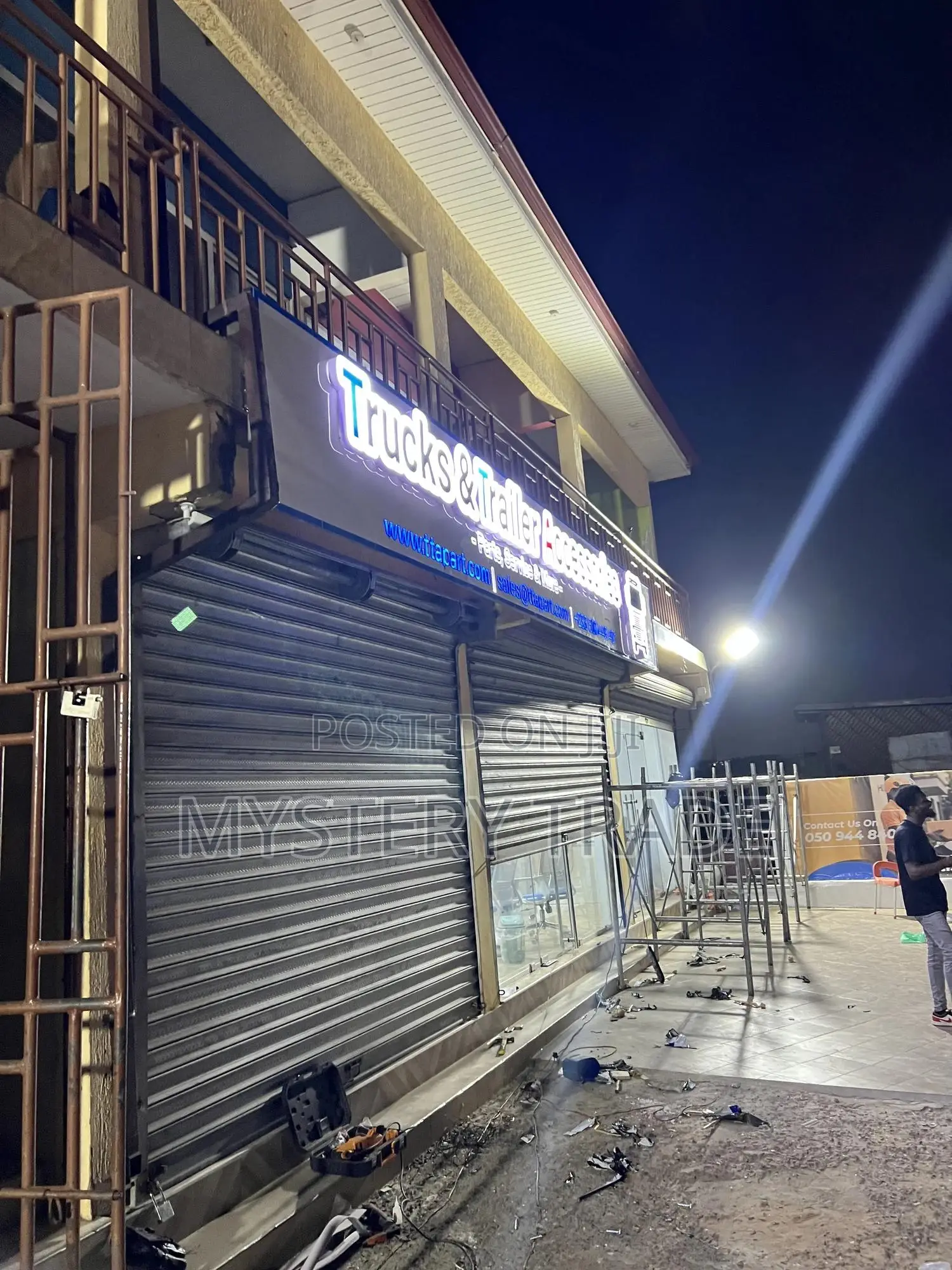 24feet 12feet Lighted 3d Signage