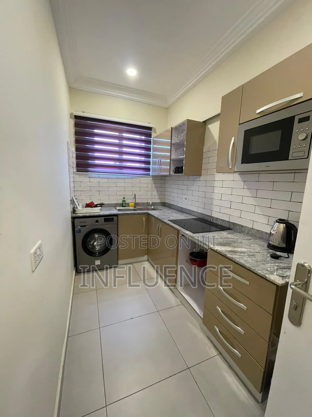 Furnished 1bdrm Apartment in Potbelly Restaurant, East Legon for rent