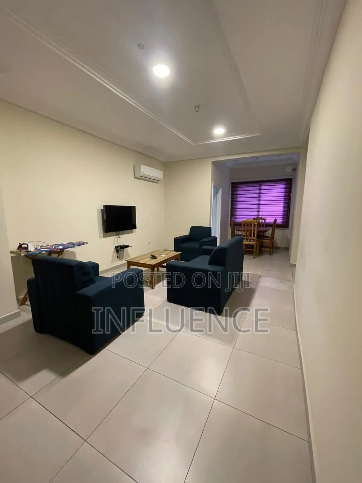 Furnished 1bdrm Apartment in Potbelly Restaurant, East Legon for rent