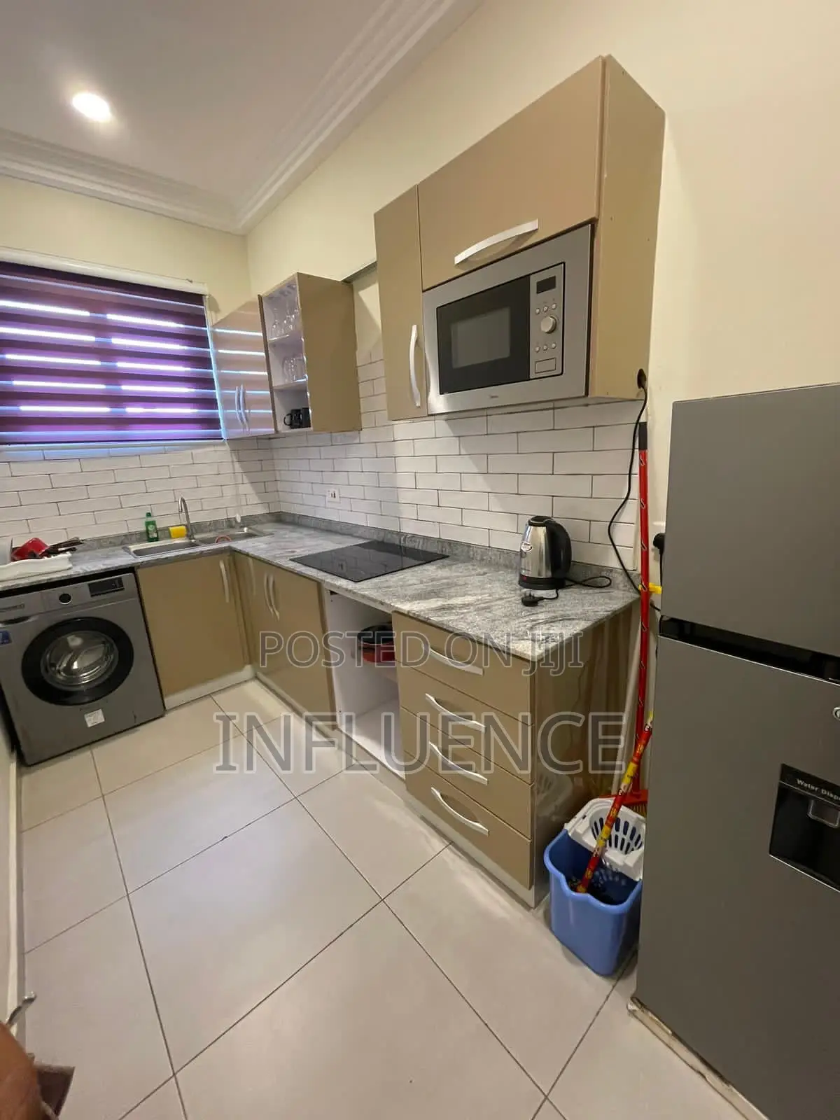 Furnished 1bdrm Apartment in Potbelly Restaurant, East Legon for rent