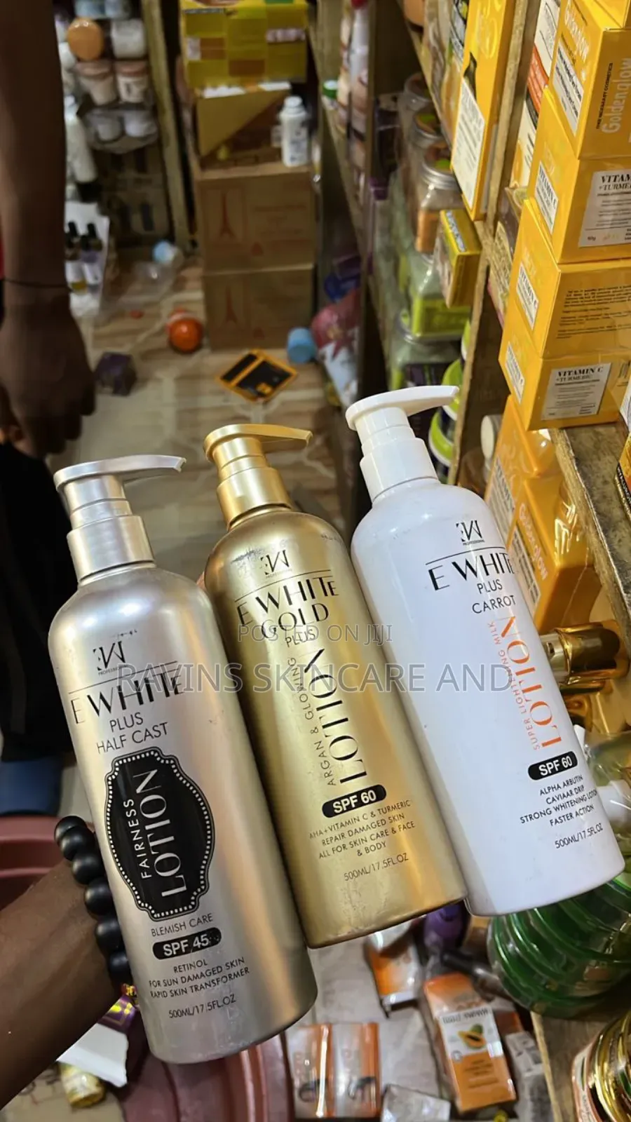 E White Body Lotion Cream