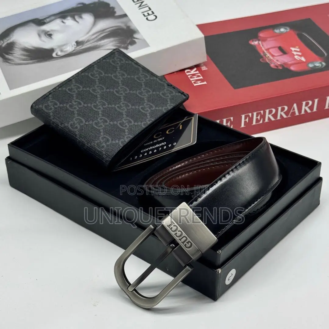 Quality Leather Belts With Wallet