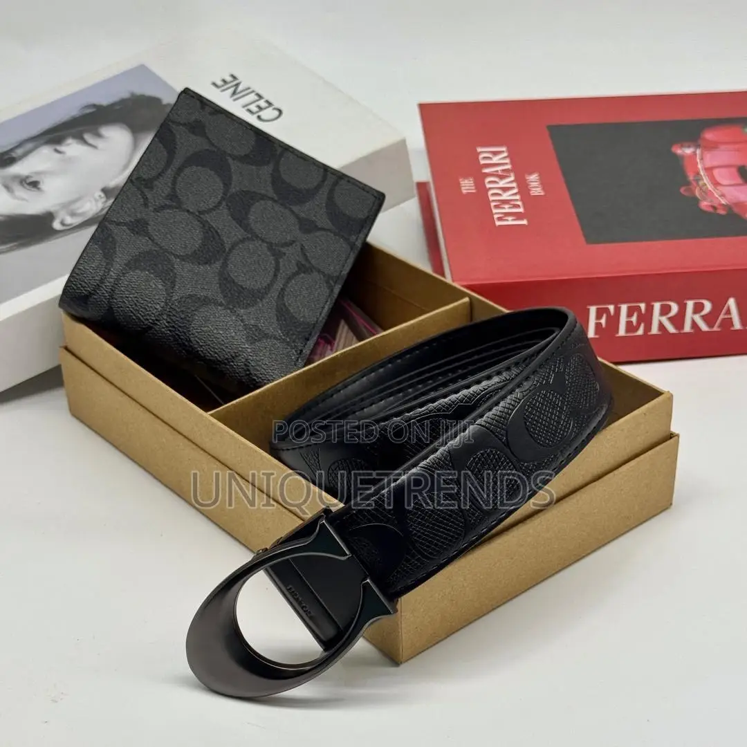 Quality Leather Belts With Wallet