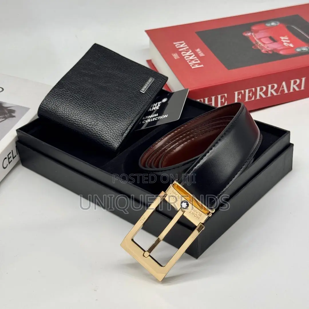 Quality Leather Belts With Wallet