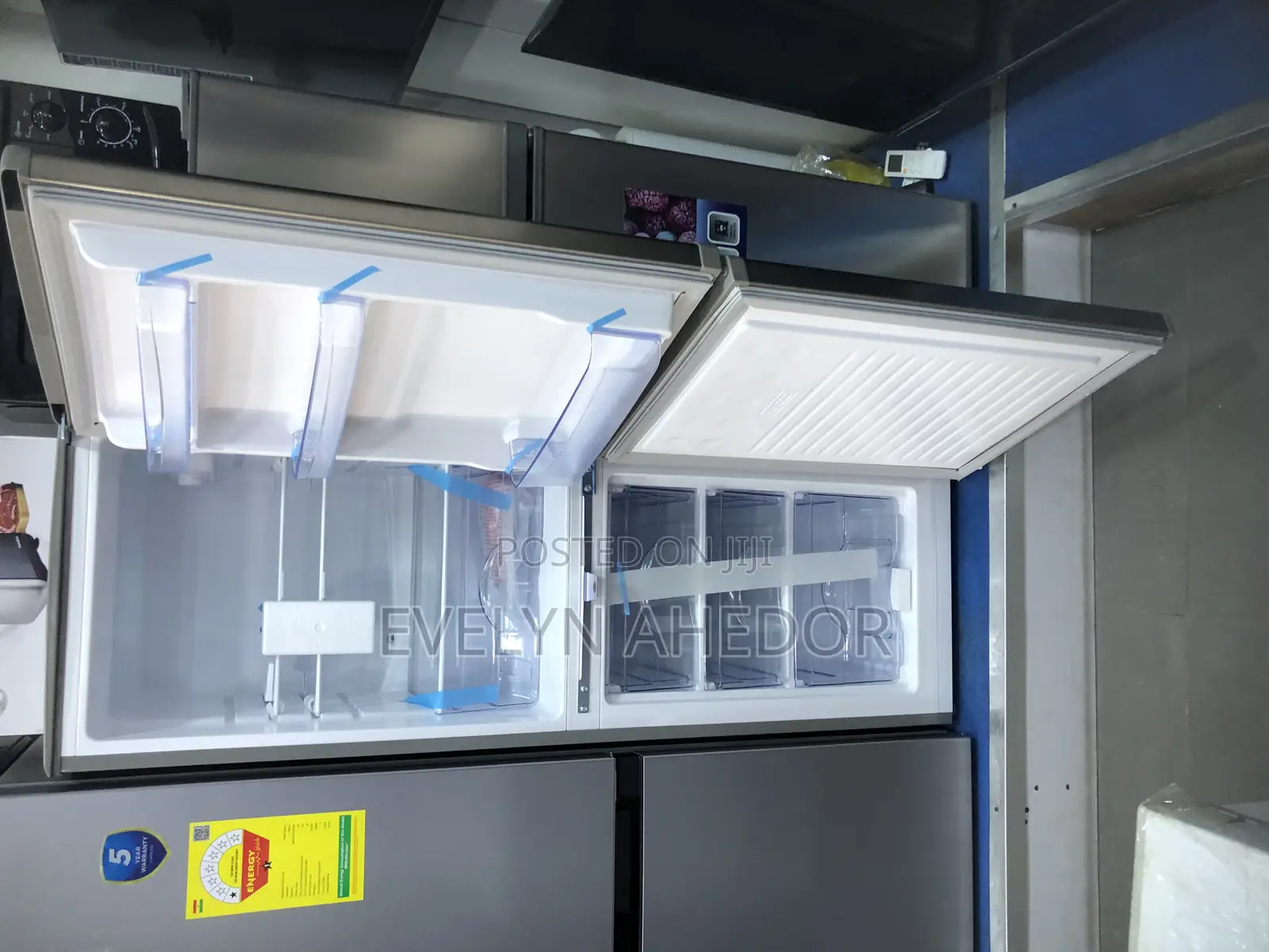 Bottom Freezer Pearl Fridge 142 Liters Available as Seen