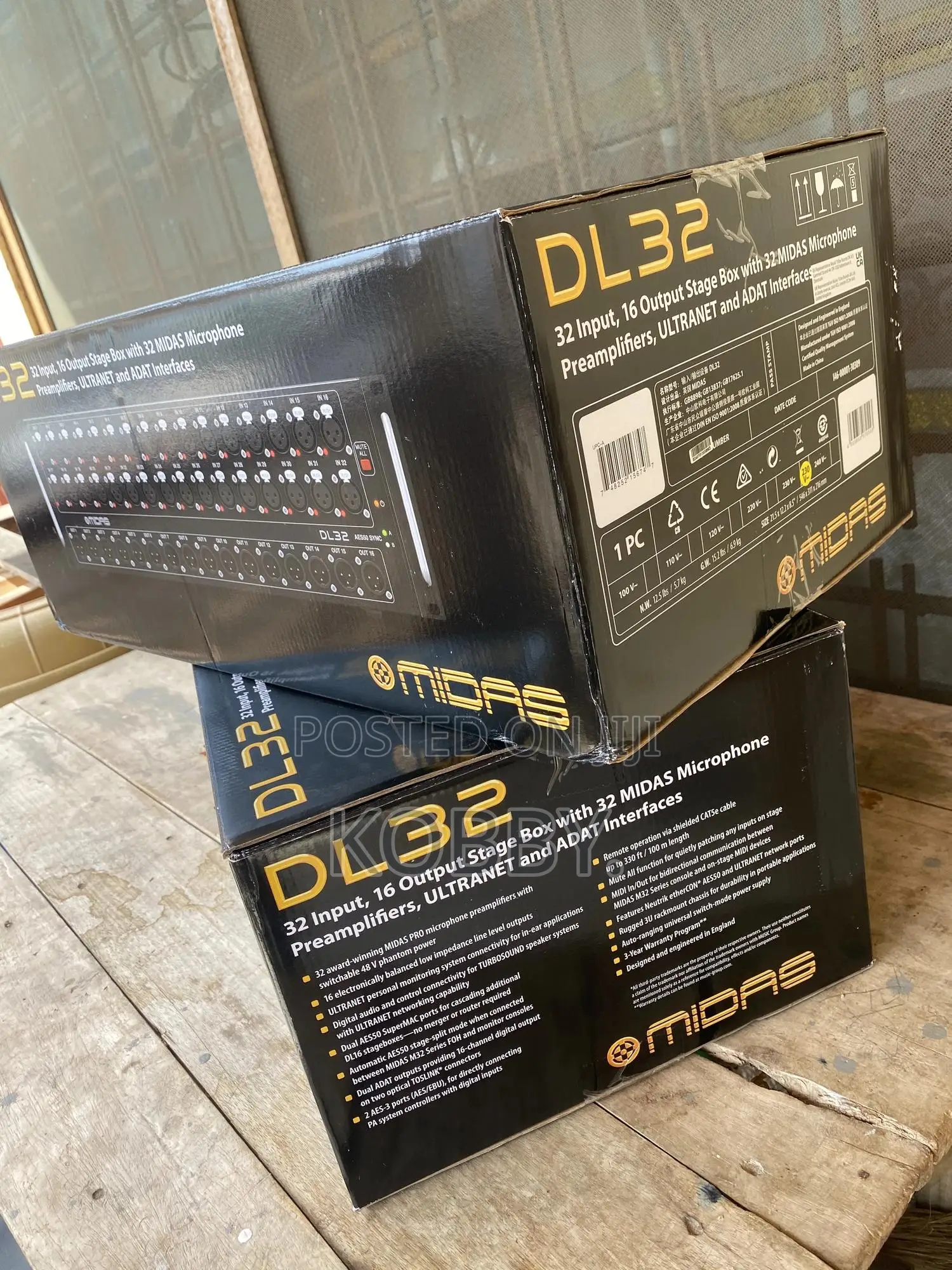 Midas Dl32 Stage Box