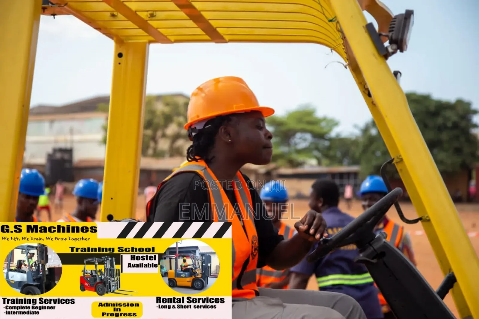 Get Hands on Forklift Machines Training Sch.