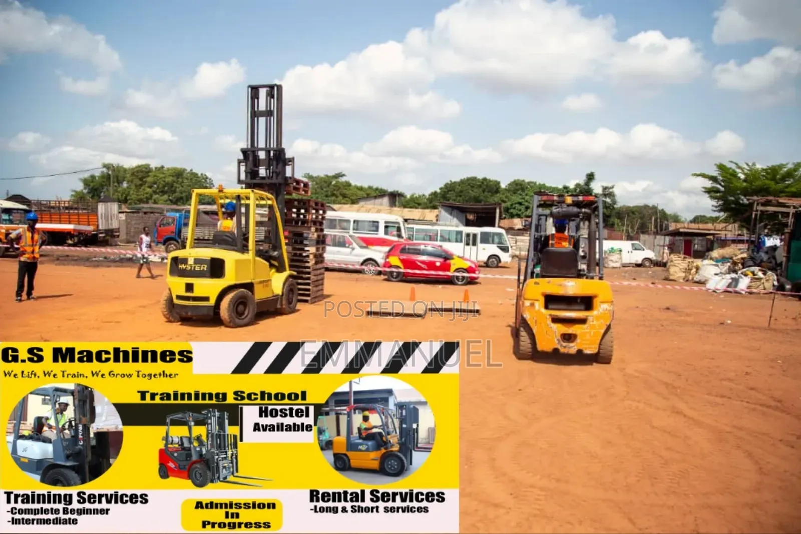 Get Hands on Forklift Machines Training Sch.