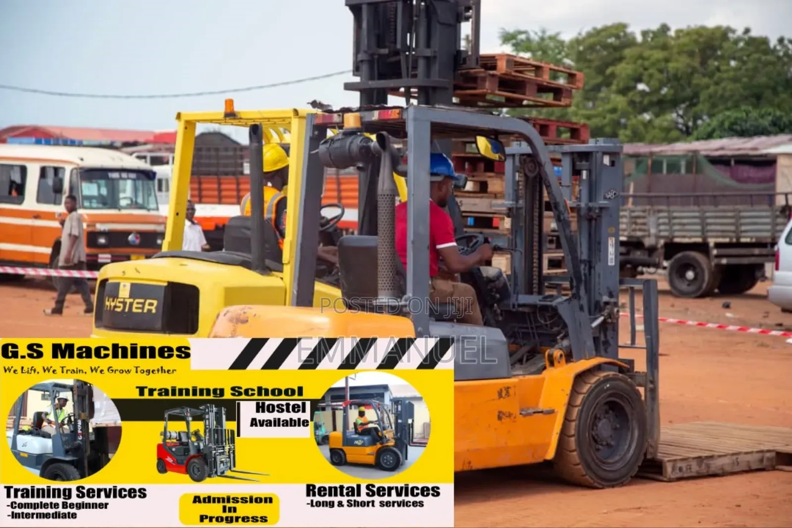 Get Hands on Forklift Machines Training Sch.