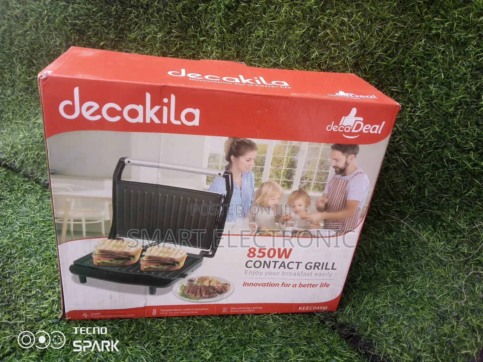 Enjoy Your Breakfast Easily With Decakila Contact Grill