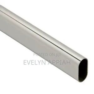 Galvanized 10ft Wardrobe Bar With Hooks