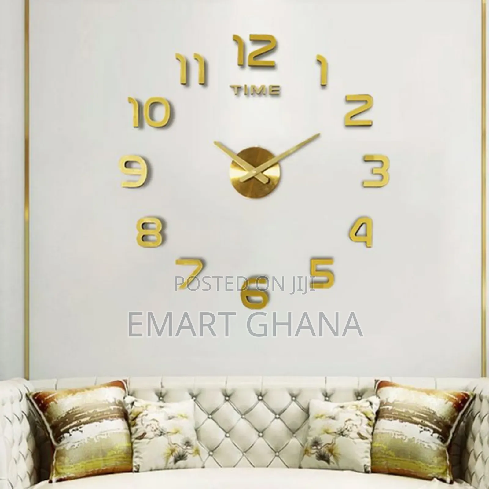 Beautiful Large 3d Wall Clock