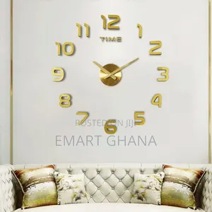 Beautiful Large 3d Wall Clock