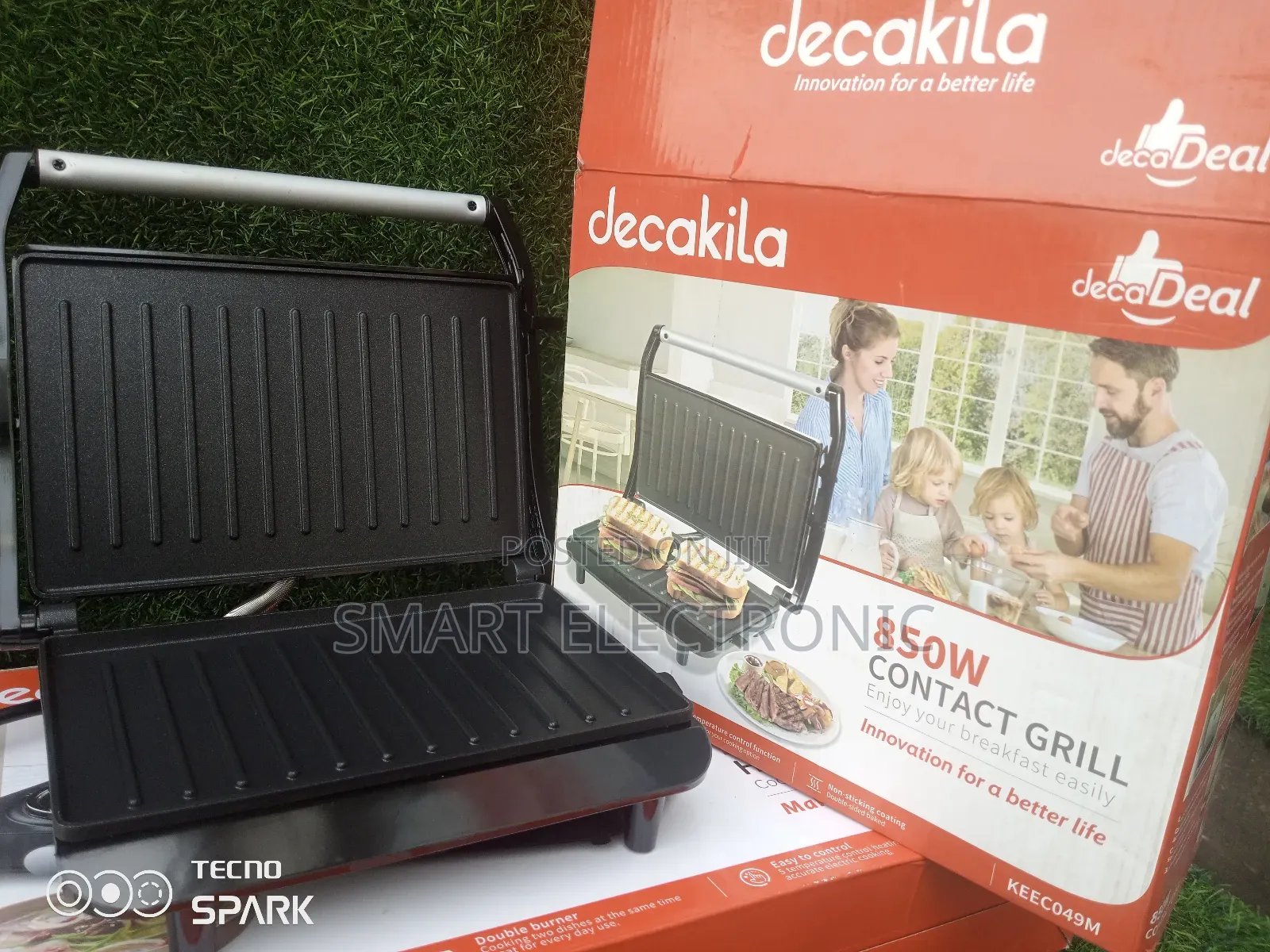 Make Life Better With Decakila Contact Grill Decakila