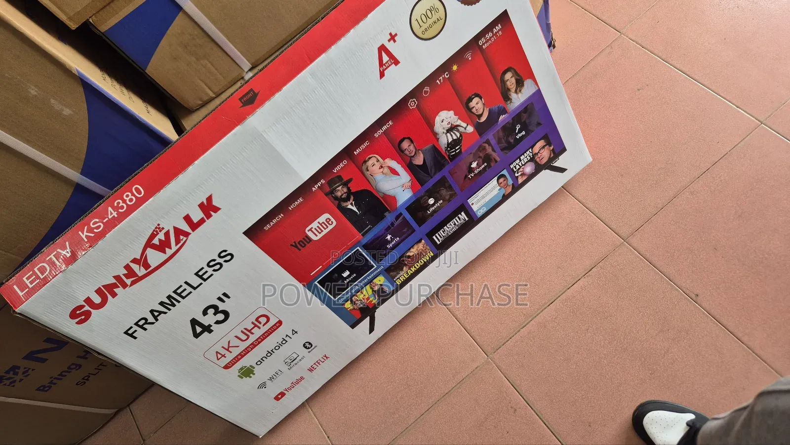 Universal Sunnywalk 43inches Android Television Ks-43
