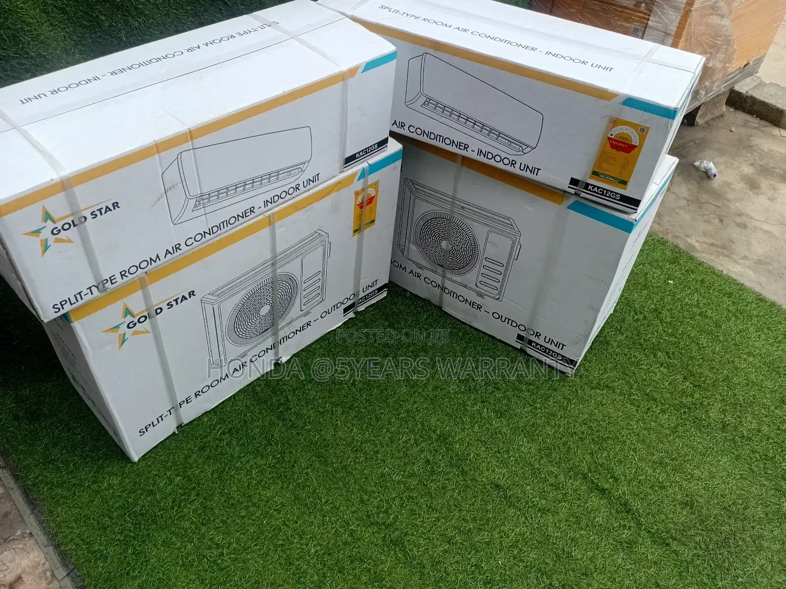 Happy Home 1.5hp Gold Star Air Conditioner System