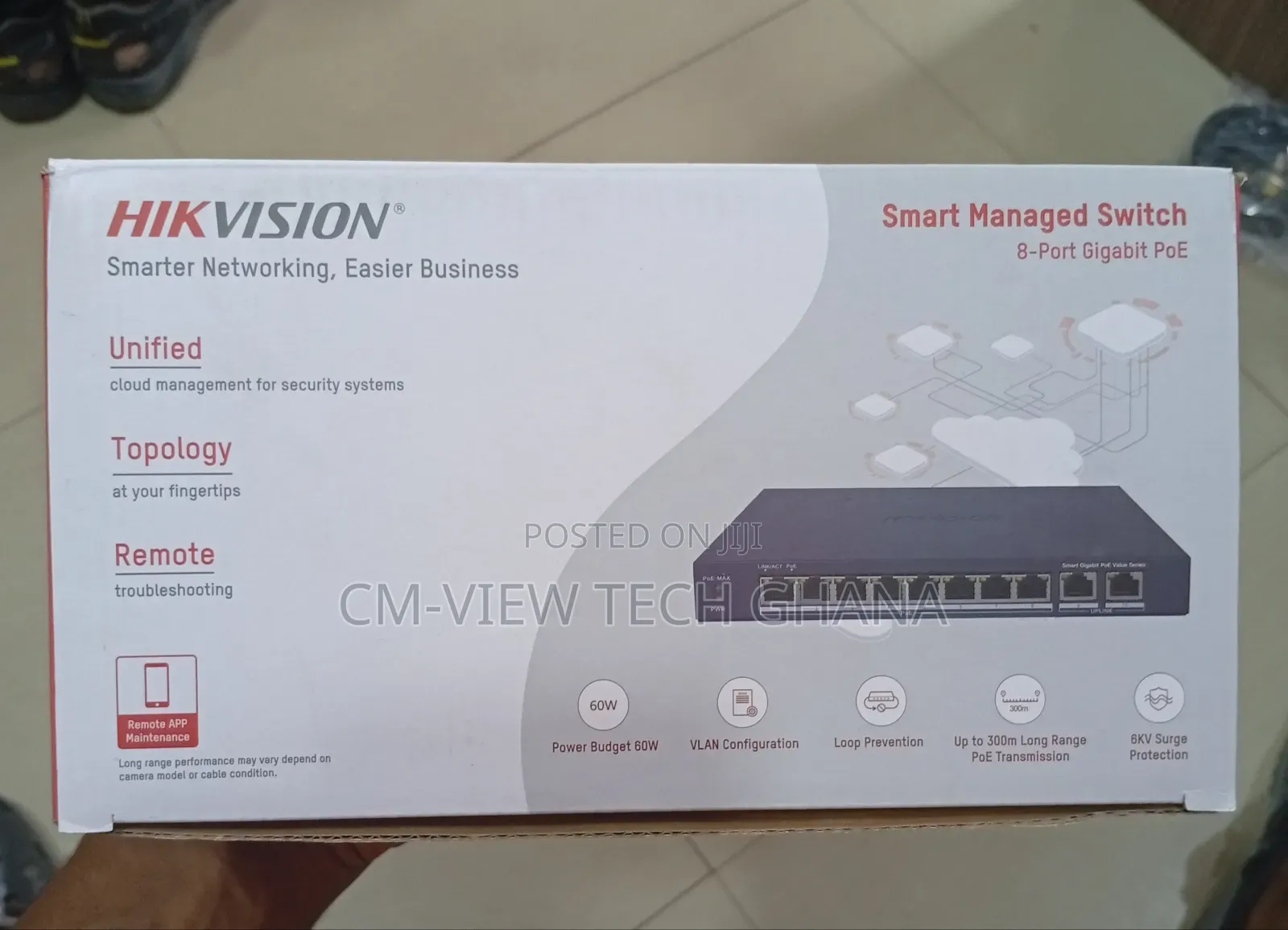 8port Hikvision Smart Managed Poe Gigabyte Switch