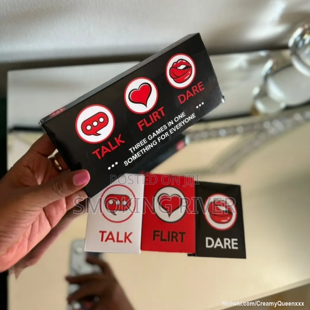 3in1- Talk, Flirt and Dare Cards Game