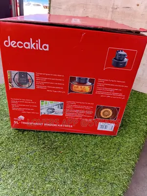 Decalife 5l Transparent Window Decakila Air Fryer Order Now