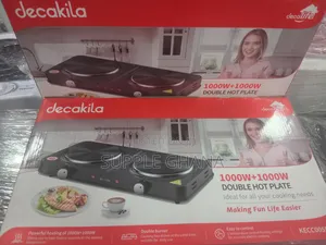 Risky Free Kecc005b Decakila Double Hot Plate Set