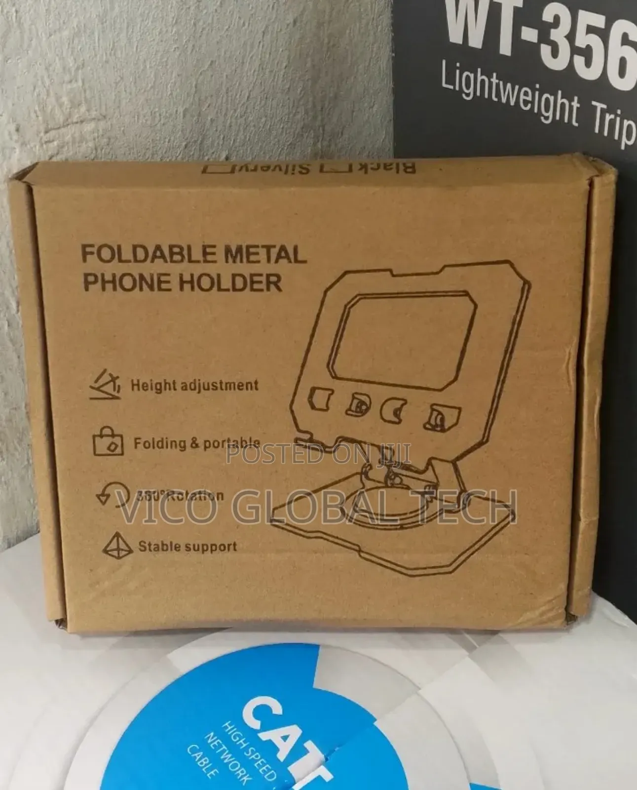 Foldable Metal Phone Holder
