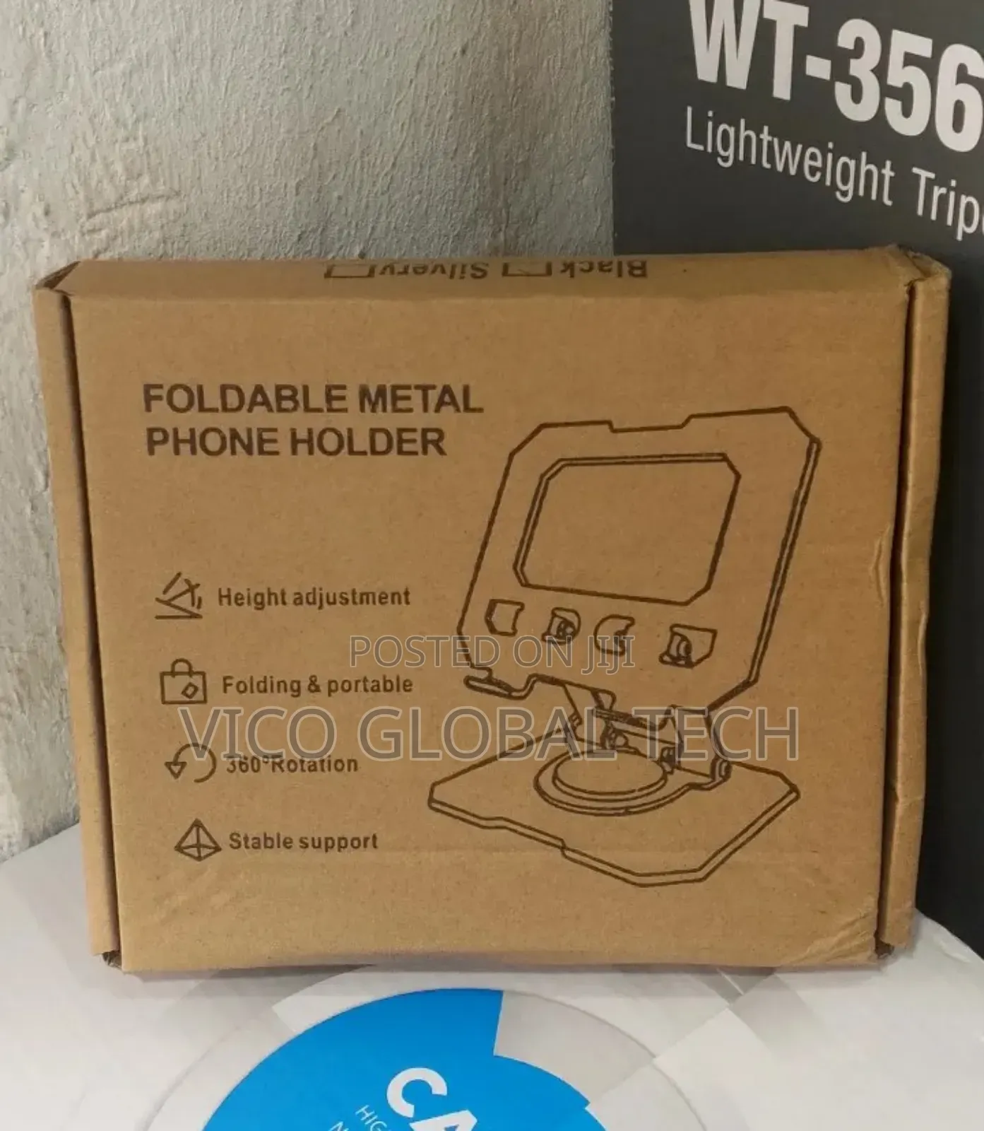 Foldable Metal Phone Holder