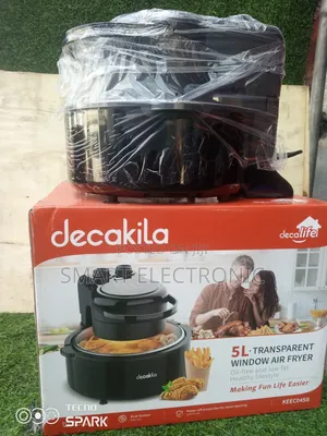 Live Healthy Life With Decakila Transparent Window Air Fryer