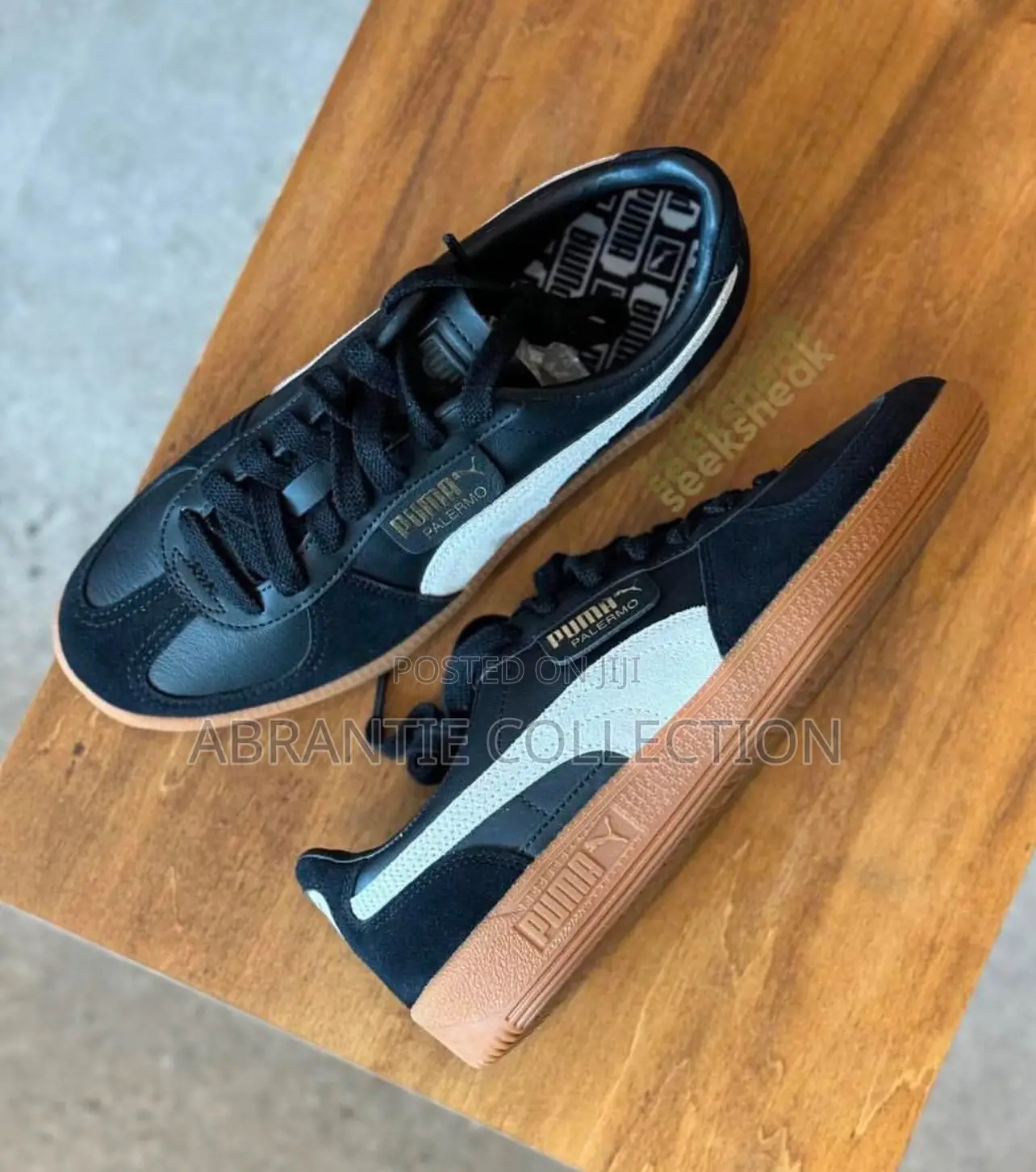 Puma Palermo Leather Black Gum