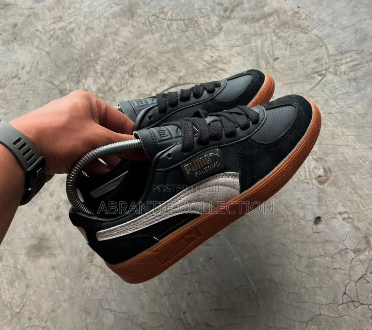 Puma Palermo Leather Black Gum