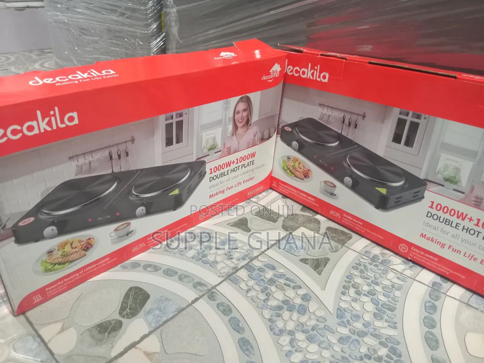 Outstanding 2000w Decakila Double Hot Plate System