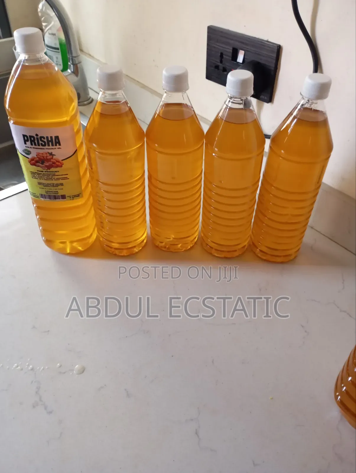 Natural Groundnut Oil